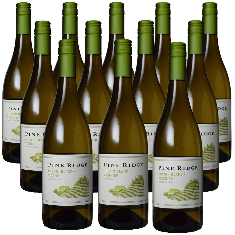 [12本セット] シュナン・ブラン・ヴィオニエ (パイン・リッジ・ヴィンヤーズ)　Chenin Blanc Viognier (Pine Ridge Vineyards)　アメリカ カリフォルニア セントラル コースト 白 辛口 750ml