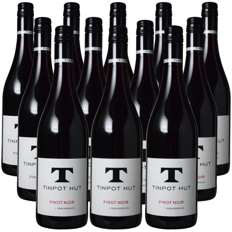  ティンポット ハット マールボロ ピノ・ノワール  (ティンポット・ハット・ワインズ)　Tinpot Hut Marlborough Pinot Noir (Tinpot Hut Wines)　ニュージーランド サウス アイランド マールボロGI 赤 750ml