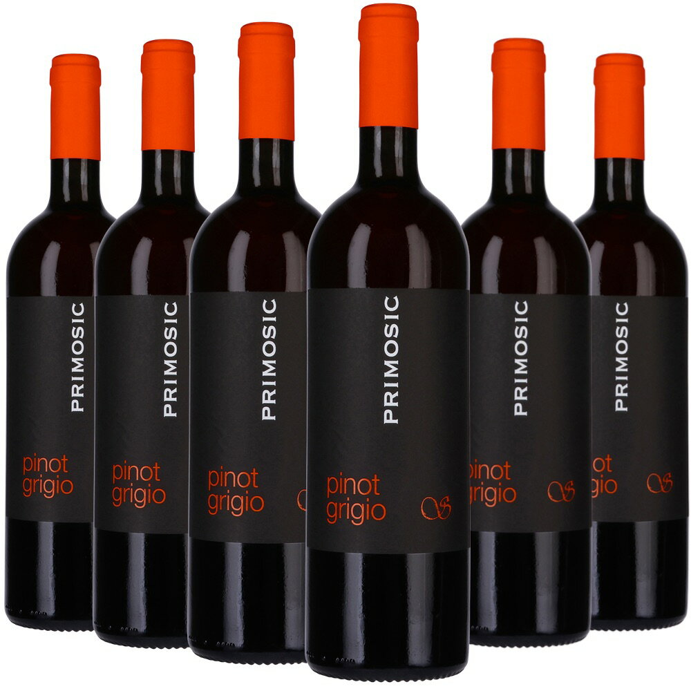 [6本セット] プリモシッチ・ピノ・グリージョ (プリモシッチ)　Pinot Grigio Orange Wine (Primosic s.r.l.)　イタリア フリウリ ヴェネツィア ジューリア ゴリツィア コッリオDOC オレンジ 辛口 750ml