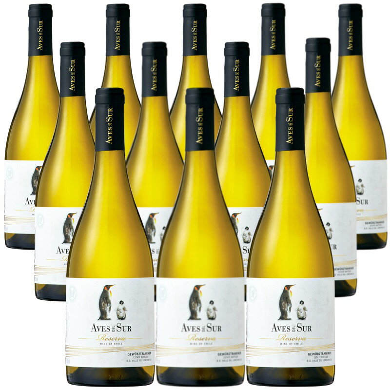  デル・スール・ゲヴュルツトラミネール・レセルバ (ビーニャ・デル・ペドリガル)　Aves del sur Gewurztraminer Reserva (Vina del Pedregal S.A)　チリ セントラル ヴァレー マウレ ヴァレー ロンコミージャ ヴァレーDO 白 やや辛口 750ml