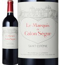 [12{Zbg] E}LEhEJEZM[ [2017]@Le Marquis de Calon Segur AOC Saint Estephe@tX/{h[/TEeXet/hbNit3EZJhEC//750ml