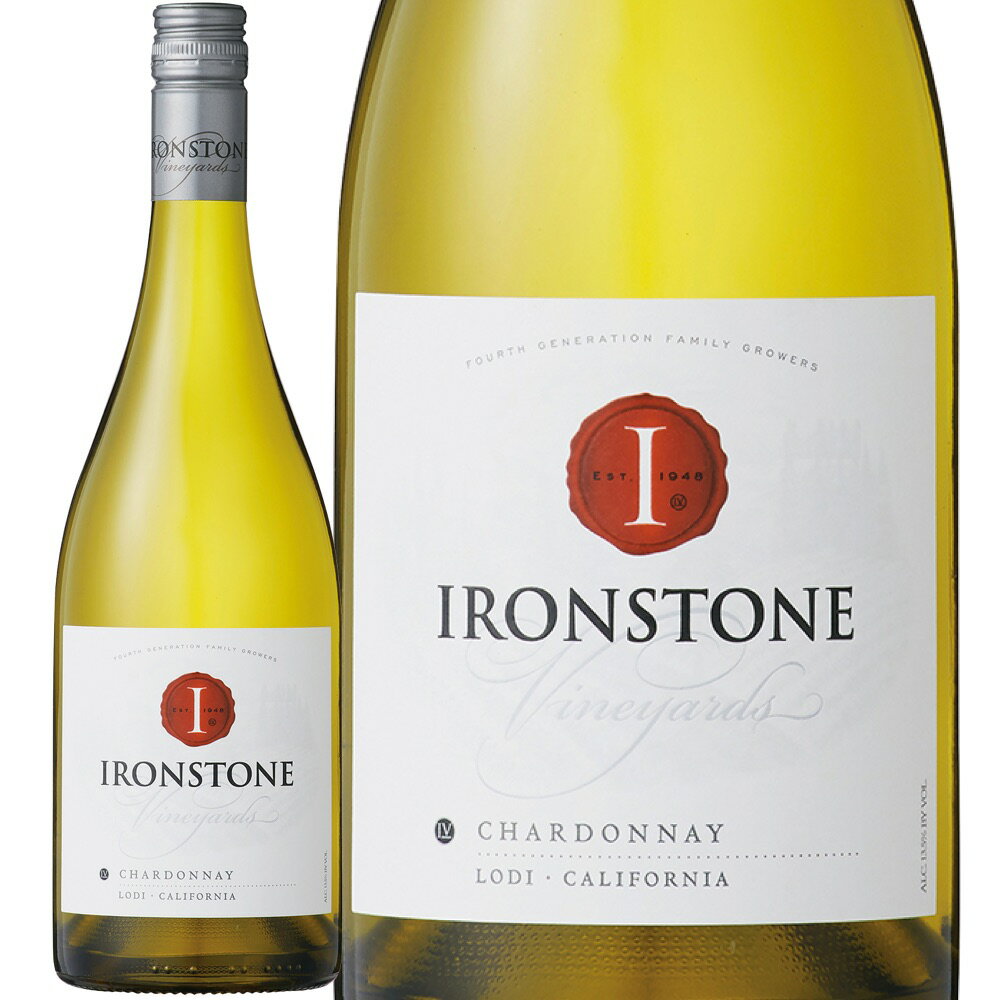 アイアンストーン シャルドネ (アイアンストーン・ヴィンヤーズ)　Ironstone Chardonnay (Ironstone Vineyards)　アメリカ カリフォルニア ロダイ ロダイAVA 白 辛口 750ml