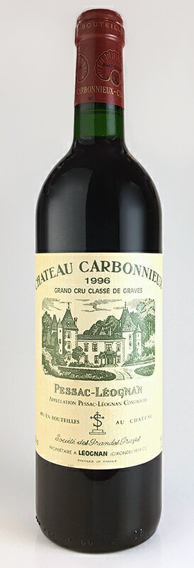 シャトー・カルボニュー・ルージュ [1996] AOCペサック・レオニャン・グラーヴ グラン・クリュ・クラッセ Chateau Carbonnieux Rouge [1996] AOC Pessac Leognan/赤/