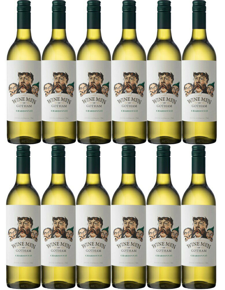 12本セット ワイン メン オブ ゴッサム シャルドネ (ゴッサム ワインズ) Wine Men of Gotham Chardonnay (Gotham Wines) 白 オーストラリア 750ml×12本 現行ヴィンテージ