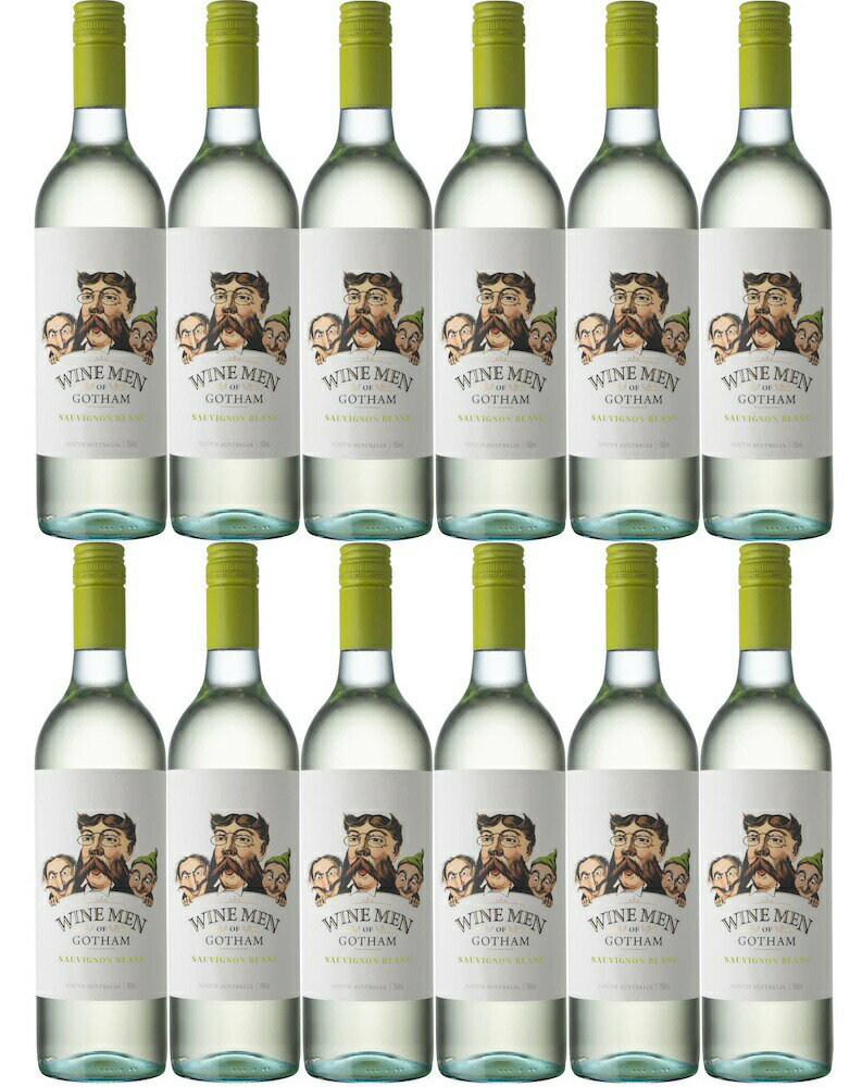 12本セット ワイン メン オブ ゴッサム ソーヴィニョン ブラン (ゴッサム ワインズ) Wine Men of Gotham Sauvignon Blanc (Gotham Wines) 白 辛口 オーストラリア 750ml×12本 現行ヴィンテージ