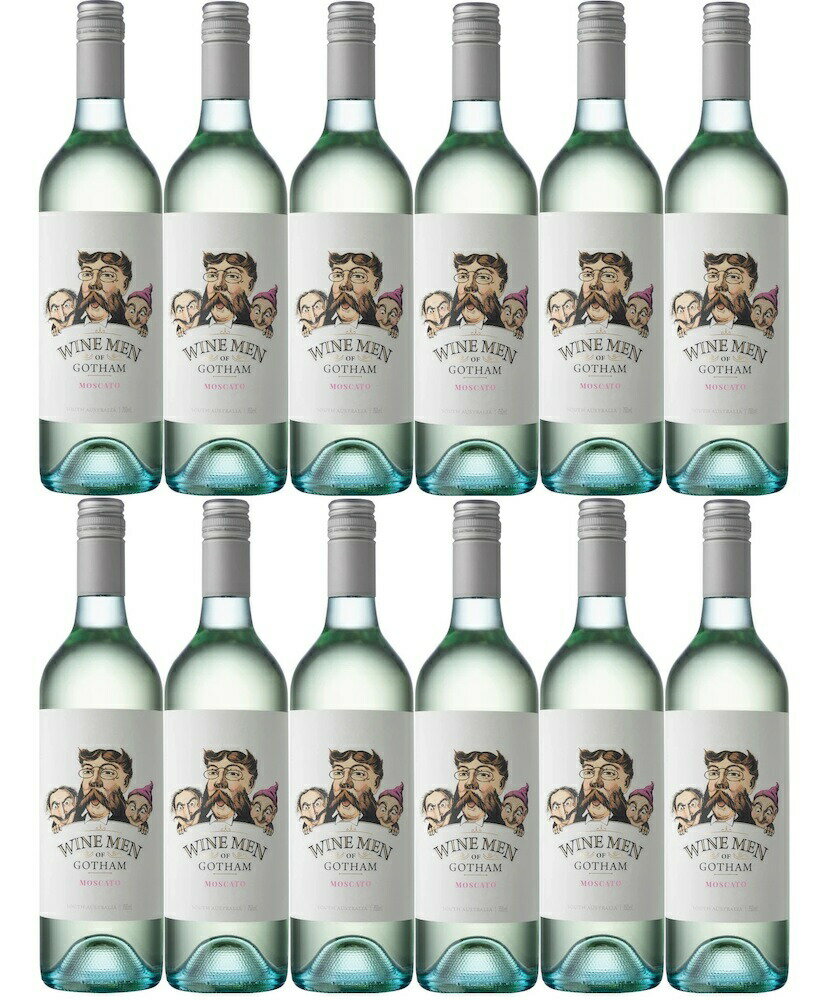 12本セット ワイン メン オブ ゴッサム モスカート (ゴッサム ワインズ) Wine Men of Gotham Moscato (Gotham Wines) 白 微発泡性 甘口 オーストラリア 750ml×12本 現行ヴィンテージ