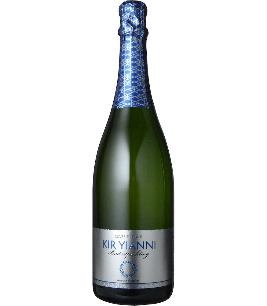 [12本セット] キリ ヤーニ キュヴェ スペシャル ブリュット スパークリング (キリ ヤーニ)　Kir-Yianni Cuvee Speciale Brut Sparkling (Kir Yianni)　ギリシャ ノーザン グリース マケドニア 白 750ml