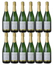 [12本セット] バロン・ドール・クレマン・ド・ボルドー・ブリュット (カーヴ ルイ ヴァロン)　BARON D'OR Blanc Cremant de Bordeaux Brut (Cave Louis Vallon)　AOC Cremant de Bordeaux　フランス AOCクレマン ド ボルドー 白 750ml×12本