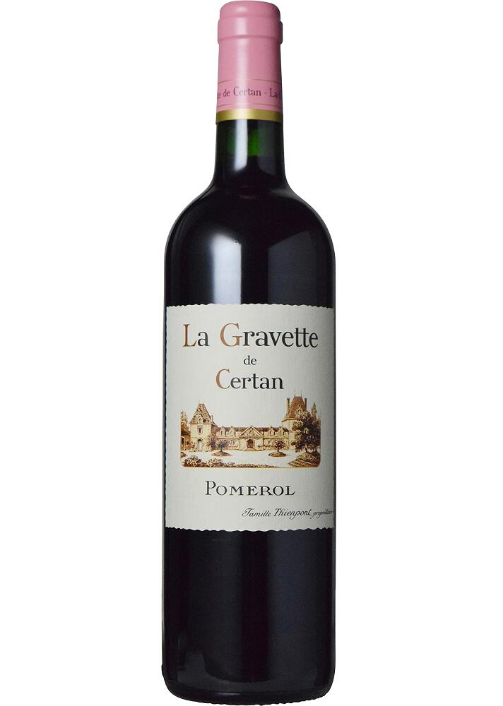 ラ・グラヴェット・ド・セルタン [2017]　La Gravette de Certan AOC Pomerol Second Wine　フランス/ボルドー/セカンド・ワイン/AOCポムロール/赤/フルボディ/750ml