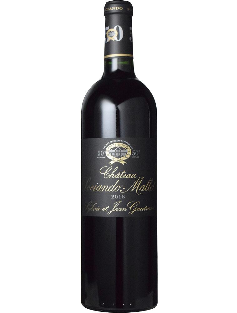 [12本セット] シャトー・ソシアンド・マレ [2018] Chateau Sociando Mallet フランス/ボルドー/AOCオー・メドック/赤/フルボディ/750ml