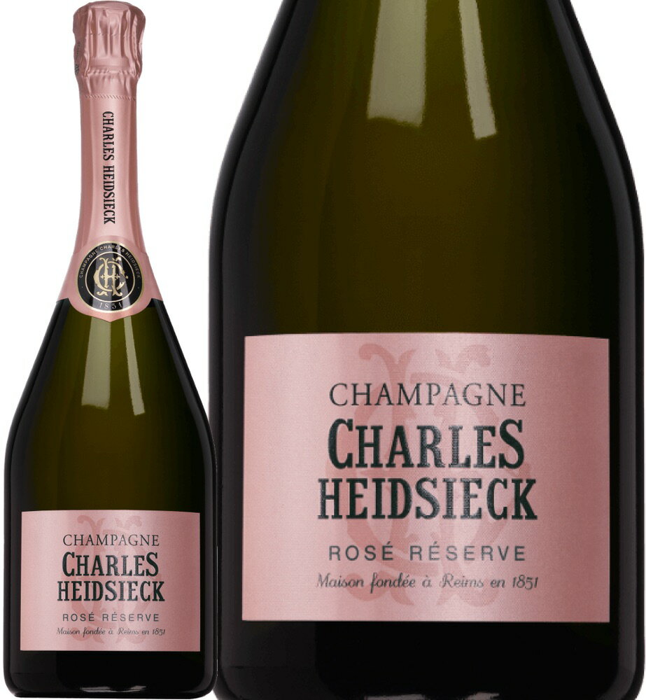 ブリュット・ロゼ・レゼルヴ [NV] (シャルル・エドシック)　Brut Rose Reserve [NV] (Charles Heidsieck)　フランス/スパークリング/シャンパーニュ/ロゼ/泡/辛口/750ml