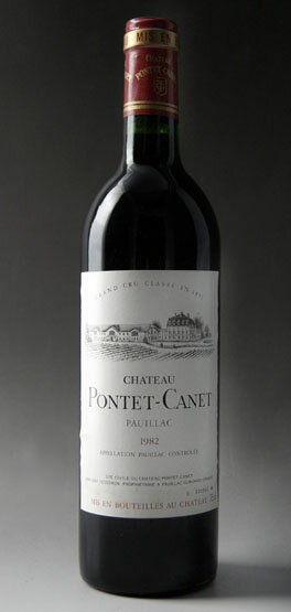 シャトー・ポンテ・カネ [1982] AOCポイヤック メドック格付第5級 Chateau Pontet Canet [1982] AOC Pauillac /赤/