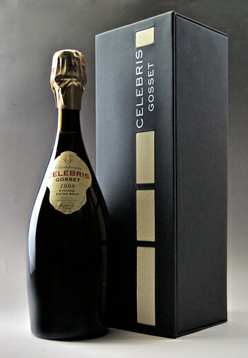 ゴッセ・セレブレス・シャンパーニュ・エクストラ・ブリュット・ミレジム [1998] (ゴッセ) GOSSET Champagne “Celebris” Extra Brut Millesime [1998] (GOSSET) 【スパークリング ワイン】【シャンパーニュ】