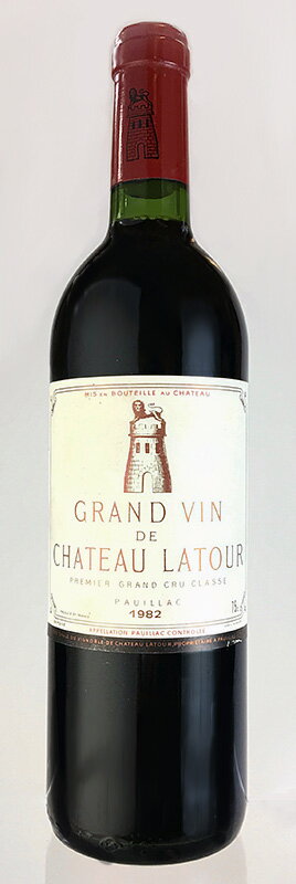 シャトー・ラトゥール [1982] メドック格付第一級・AOCポイヤック Chateau Latour [1982] Grand Cru Classes Premiers Cru du Medoc AOC Pauillac /赤/フランス/ボルドー/