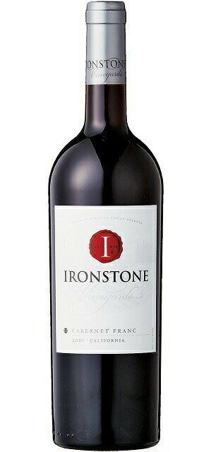 [6本セット] アイアンストーン・カベルネ・フラン(アイアンストーン・ヴィンヤーズ)　Ironstone Cabernet Franc (Ironstone Vineyards)　アメリカ カリフォルニア ロダイ ロダイAVA 赤 ミディアムボディ 750ml