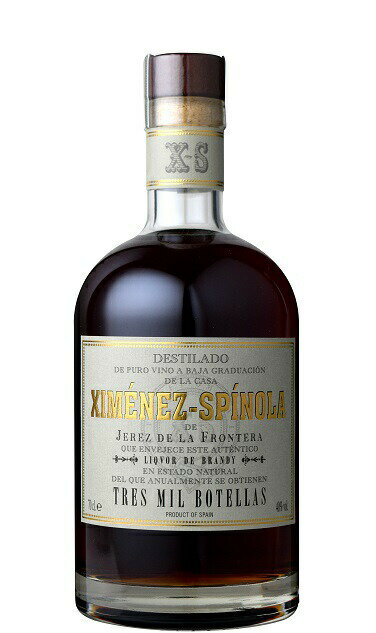 ブランデー ソレラ 1948 (ヒメネス スピノラ)　 ALC：40.00% 700ml Brandy Solera 1948 (Ximenez Spinola S.L.)　 ALC：40.00% 700ml 【白ワイン スペイン シェリ― ブランデー】