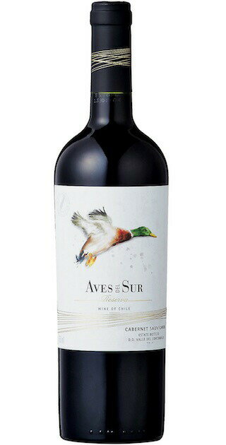 デル・スール・カベルネ・ソーヴィニヨン・レセルバ (ビーニャ・デル・ペドリガル)　Aves del sur Cabernet Sauvignon Reserva (Vina del Pedregal S.A)　チリ/セントラル・ヴァレー/マウレ・ヴァレー/赤/フルボディ/750ml