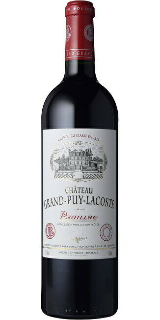 シャトー グラン ピュイ ラコスト [2015] Chateau Grand Puy Lacoste AOC Pauillac　フランス ボルドー オー メドック メドック 第5級格付 AOCポイヤック 赤 750ml