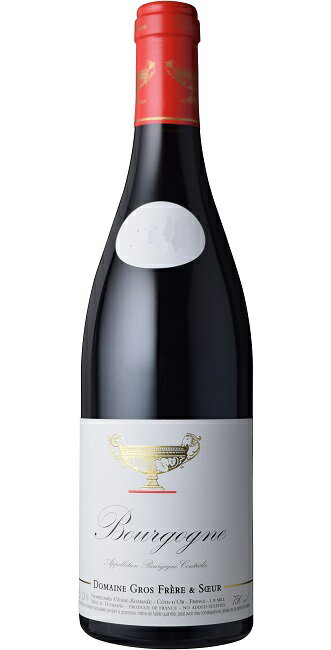 [12本セット] ブルゴーニュ ルージュ [2016] (ドメーヌ グロ フレール エ スール)　Bourgogne Rouge (Domaine Gros Frere et Soeur)　赤ワイン フランス ブルゴーニュ