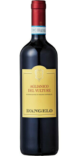 アリアニコ・デル・ヴルトゥレ (カーサ・ヴィニコラ・ダンジェロ)　Aglianico del Vulture (Casa Vinicola D'Angelo)　イタリア バジリカータ アリアニコ デル ヴルトゥレDOC 赤 750ml