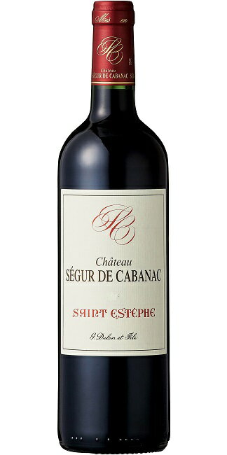 シャトー・セギュール・ド・カバナック [2014] クリュ・ブルジョワ Chateau Segur de Cabanac [2014] AOC Saint-Estephe Cru Bourgeois 赤