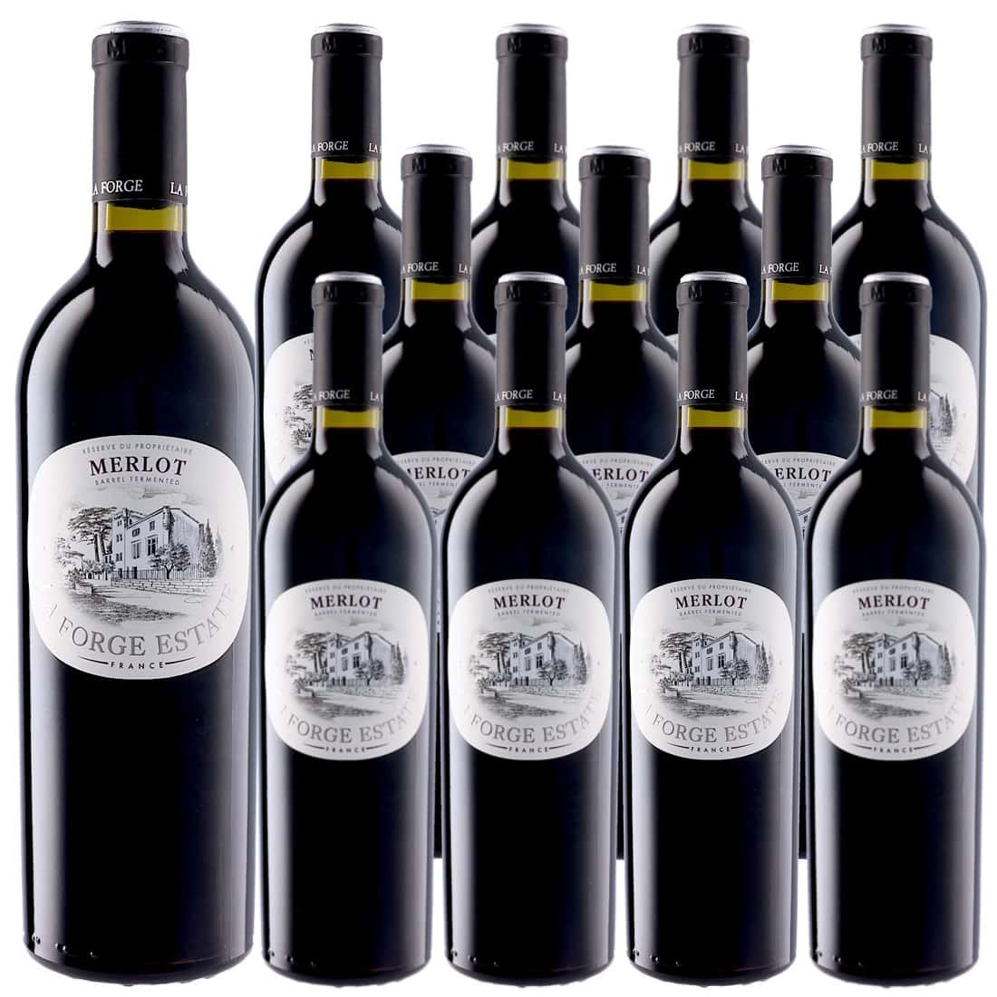 楽天Donguriano　Wine[12本セット] ラ・フォルジュ・エステイト・メルロー （ドメーヌ・ポール・マス） La Forge Estate Merlot （Domaines Paul Mas） / フランス / ラングドック＆ルーシヨン / IGPペイ・ドック / 赤ワイン / ミディアムボディ / 750ml