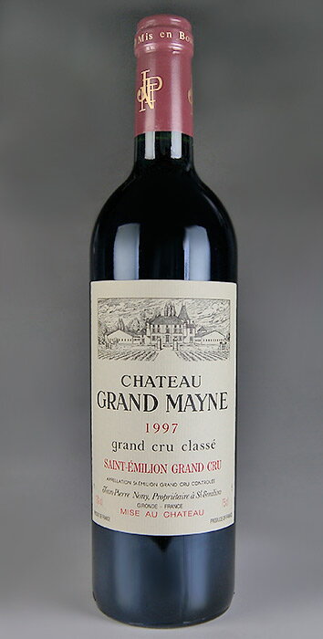 シャトー・グラン・メイヌ [1997] サンテミリオン・グラン・クリュ・クラッセ Chateau Grand Mayne [1997] Saint Emilion Grand Cru Classe/赤/