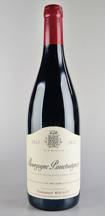 ブルゴーニュ・パストゥグラン [2013] (エマニュエル・ルジェ)　Bourgogne Passetoutgrain [2013] (Emmanuel Rouget)　/赤/