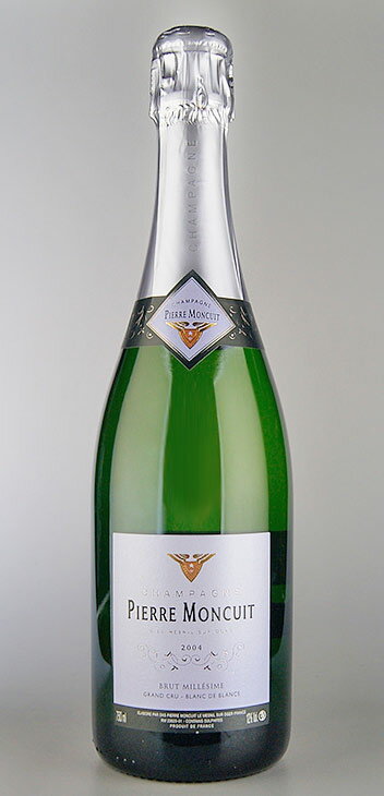 ブリュット ブラン・ド・ブラン グラン・クリュ ミレジメ [2004] (ピエール・モンキュイ) Brut Blanc de Blancs Grand Cru Millesime [2004] (PIERRE MONCUIT) 【白 シャンパーニュ】【即日配送・あす楽】