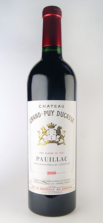 シャトー・グラン・ピュイ・デュカス [2000] AOCポイヤック・メドック格付け第5級 Chateau Grand Puy Ducasse [2000] AOC Pauillac /赤/