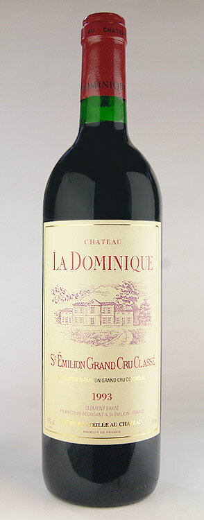 シャトー・ラ・ドミニク [1993] サンテミリオン・グラン・クリュ・クラッセ Chateau La Dominique [1993] St-Emilion Grand Cru Classe /赤/