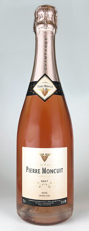 シャンパーニュ キュヴェ ブリュット・ロゼ グラン・クリュ [NV] (ピエール・モンキュイ) Champagne Cuvee Brut Rose Grand Cru [NV] (PIERRE MONCUIT) 【白 【シャンパーニュ】