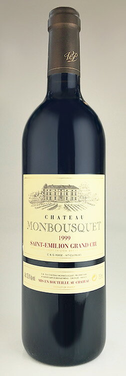 シャトー・モンブスケ [1999] AOCサンテミリオン・グラン・クリュ・クラッセ Chateau Monbousquet [1999] AOC Saint Emilion Grand Cru Classe /赤/