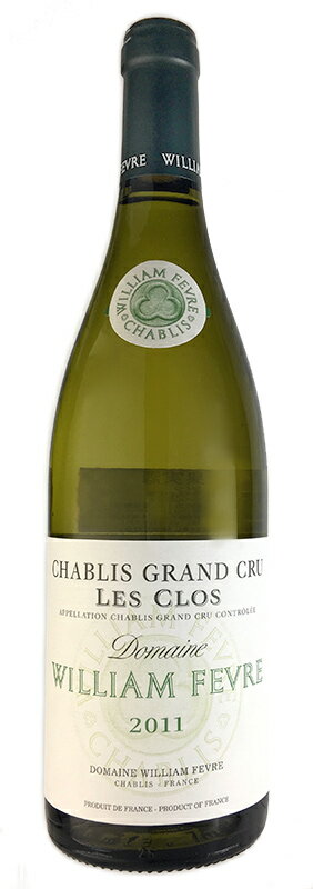 シャブリ グラン・クリュ レ・クロ [2011] (ドメーヌ・ウィリアム・フェーヴル)　Chablis Grand Cru Les Clos [2011] (Domaine William Fevre)　/白/