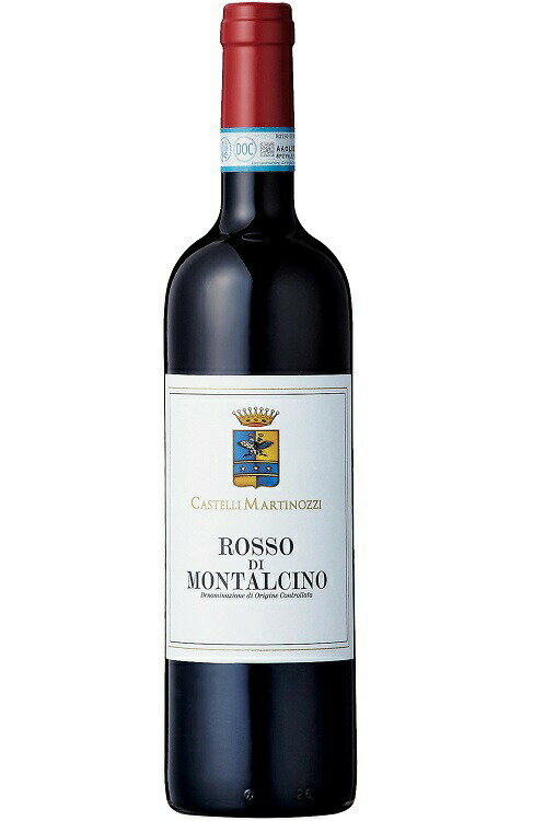 [12本セット] ロッソ・ディ・モンタルチーノ (カステッリ・マルティノッツィ)　Rosso di Montalcino (Castelli Martinozzi)　イタリア トスカーナ モンタルチーノ DOC 赤 フルボディ 750ml