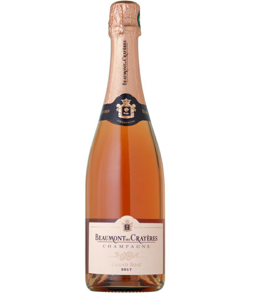 [12本セット] ボーモン・デ・クレイエール グランド ロゼ ブリュット (ボーモン・デ・クレイエール)　Beaumont des CrayeresGrand Rose Brut (Beaumont des Crayeres)　フランス ロゼ 辛口 750ml