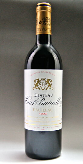 シャトー・オー・バタイエ [1993] Chateau Haut Batailley [1993] /赤/