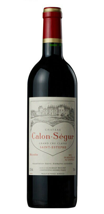 シャトー カロン セギュール [1998]　Chateau Calon Segur [1998] AOC Saint-Estephe　フランス ボルドー サン テステフ メドック第3級格付 赤 フルボディ 750ml