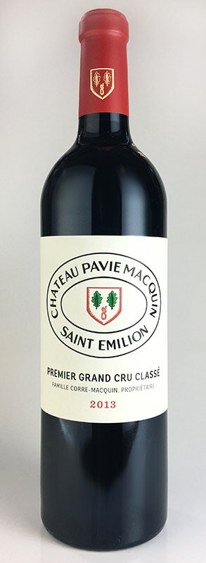 シャトー・パヴィ・マカン [2013] サンテミリオン・グラン・クリュ・クラッセ Chateau Pavie Macquin [2013] AOC Saint Emilion Grand Cru Classe /赤/