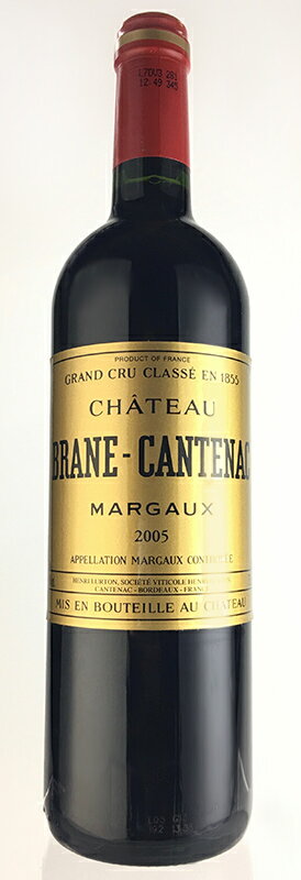 シャトー・ブラーヌ・カントナック [2005] AOCマルゴー・メドック格付第2級 Chateau Brane Cantenac [2005] AOC Margaux /赤/フランス/ボルドー/