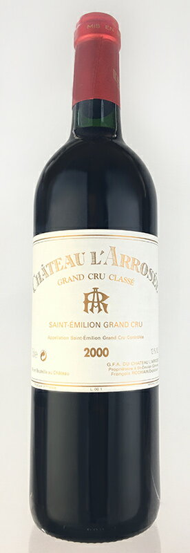 シャトー・ラロゼ [2000] AOC・サンテミリオン・グラン・クリュ・クラッセ Chateau L'Arrosee [2000] Saint Emilion Grand Cru Classe /赤/