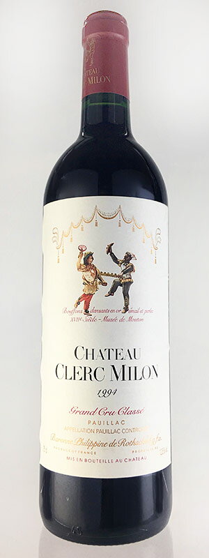 シャトー・クレール・ミロン [1994] Chateau Clerc Milon [1994] /赤/