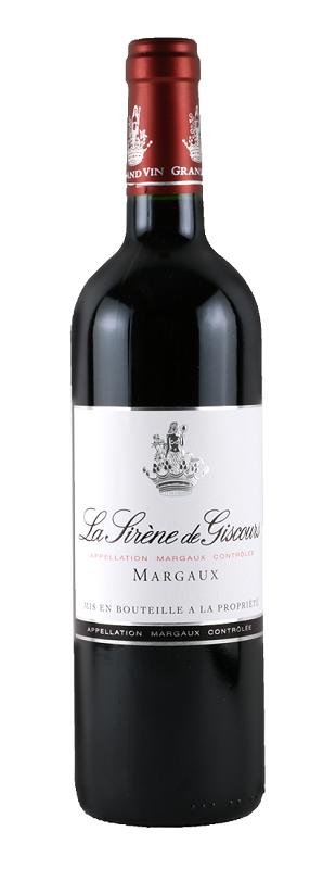 [12本セット] ラ・シレーヌ・ド・ジスクール [2018]　La Sirene de Giscours AOC Margaux　フランス/ボルドー/オー・メドック/セカンド・ワイン/AOCマルゴー/赤/750ml