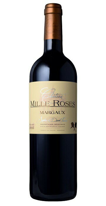 シャトー ミル ローズ マルゴー [2019]　Chateau Mille Roses Margaux　フランス ボルドー オー メドック AOCマルゴー 赤 フルボディ 750ml