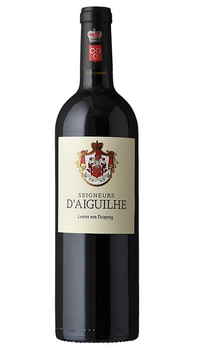 [12本セット] セニョール デギュイユ [2018]　Seigneurs d'Aiguilhe AOC Cotes de Bordeaux　フランス ボルドー コート ド ボルドー セカンド ワイン AOCカスティヨン コート ド ボルドー 赤 フルボディ 750ml