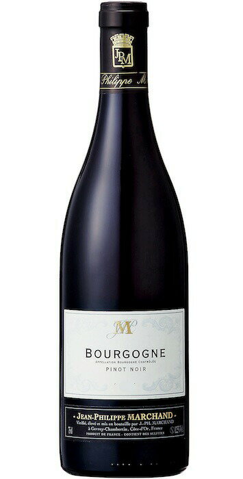 ブルゴーニュ ピノ・ノワール (メゾン・ジャン・フィリップ・マルシャン)　Bourgogne Pinot Noir (Maison Jean Philippe Marchand)　フランス AOCブルゴーニュ 赤 ミディアムボディ 750ml