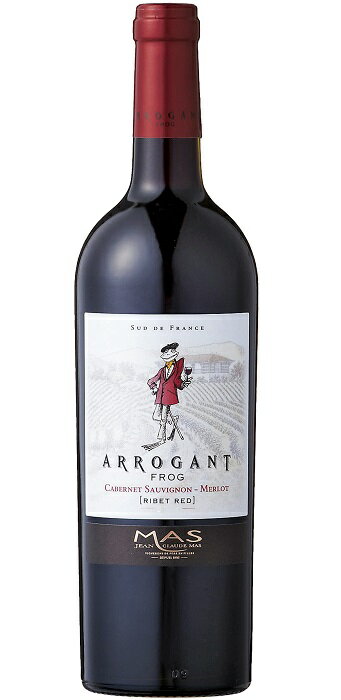 アロガント フロッグ カベルネ ソーヴィニヨン (ドメーヌ ポール マス)　Arrogant Frog Classic Cabernet Sauvignon (Domaines Paul Mas)　フランス ラングドック＆ルーシヨン オック IGPペイ ドック 赤 ミディアムボディ 750ml