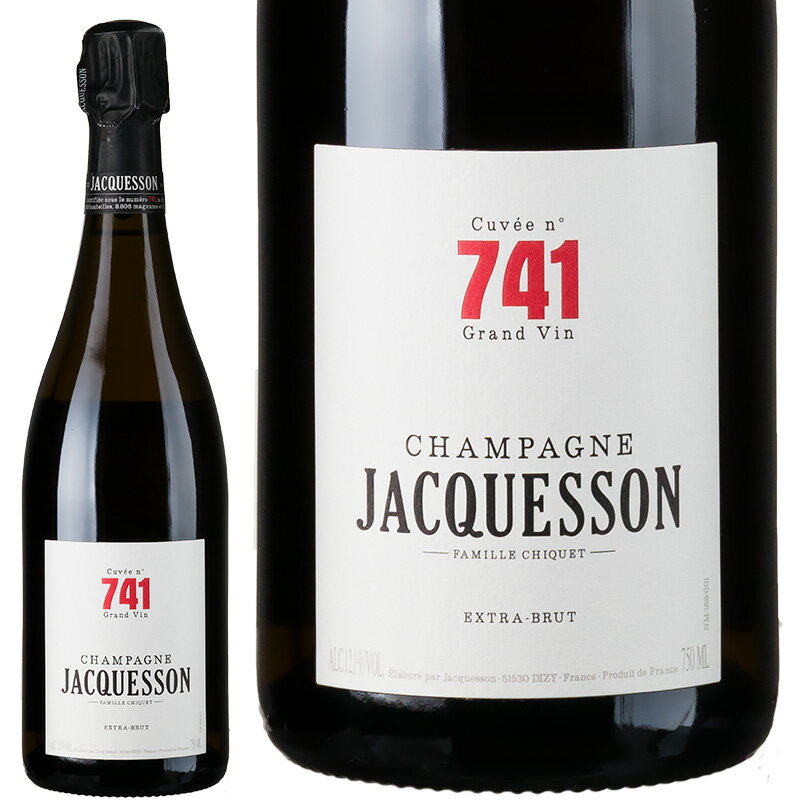 ジャクソン キュヴェ ナンバー 741 (ジャクソン)　Jaquesson Cuvee no. 741 (Jacquesson)　/シャンパーニュ/スパークリング/泡/ 2013年