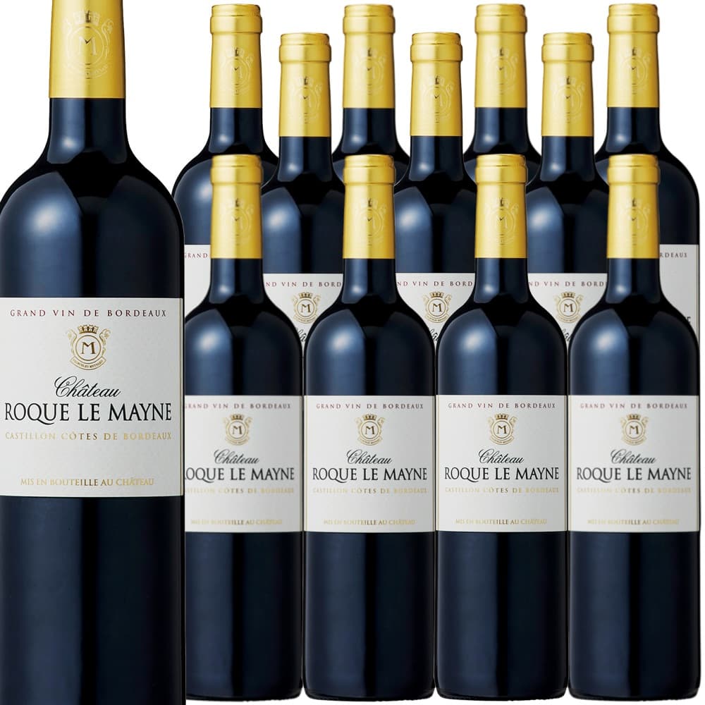 [12本セット] シャトー・ロック・ル・メイン　Chateau Roque le Mayne AOC Cotes de Bordeaux　フラン..