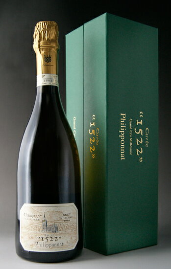 Philipponnat Cuvée 1522 / フィリポナ・キュヴェ 1522 Philipponnat Cuvée 1522 / フィリポナ・キュヴェ 1522